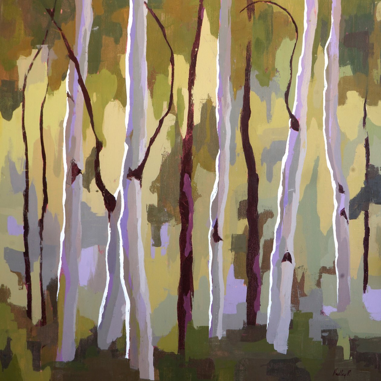 Backlit, ca. 2013 (olie på lærred) af Hadley Rampton