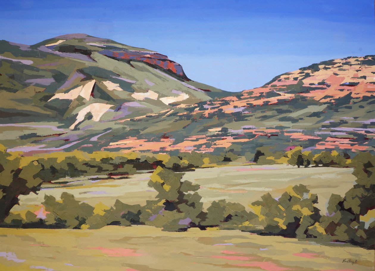 Hermosa View, ca. 2024 (olie på lærred) af Hadley Rampton