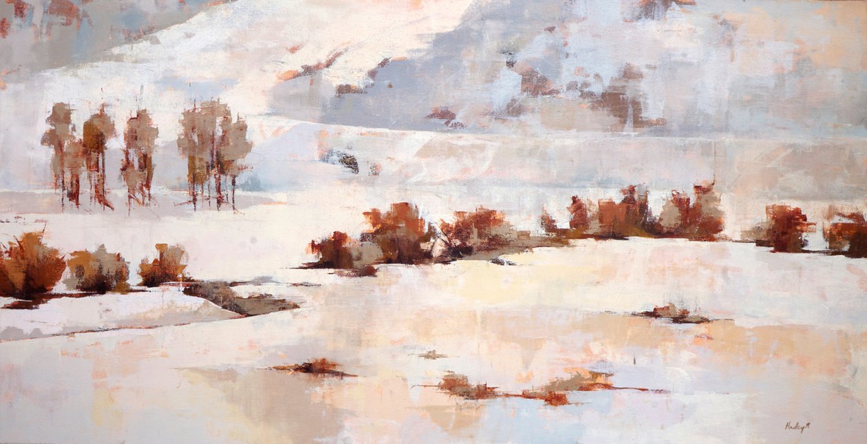 Willows I, ca. 2011 (olie på lærred) af Hadley Rampton