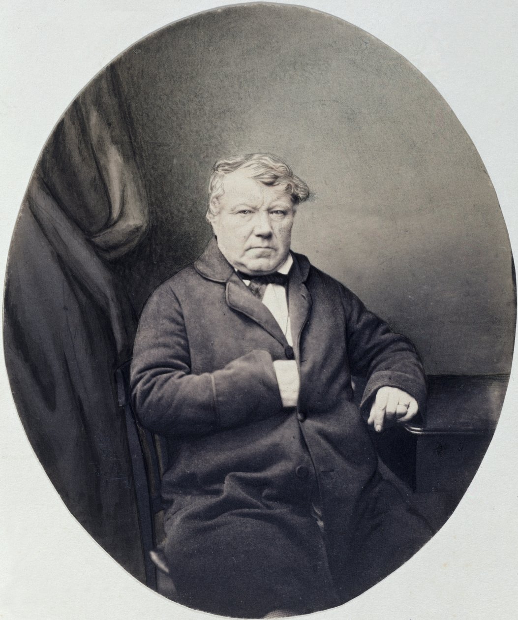 Christian Friedrich Schonbein (1799-1868) 1858 (fotografi) af Haftinger