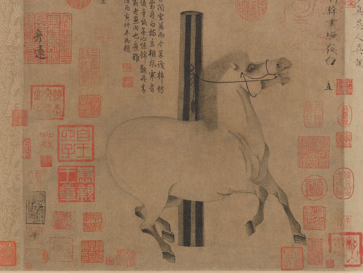Night-Shining White, c.750 (blæk på papir) af Han Gan