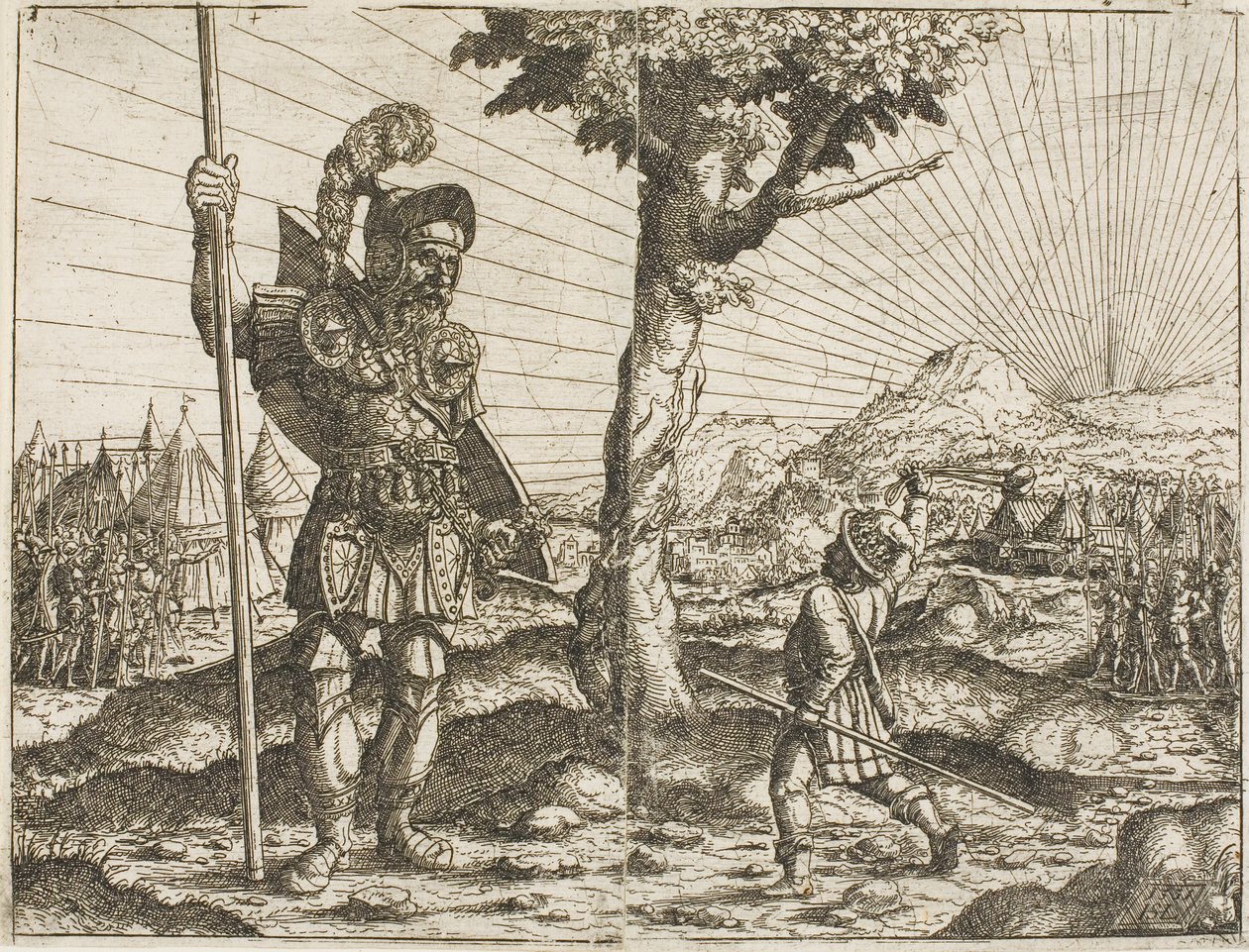 David og Goliat af Hanns Lautensack