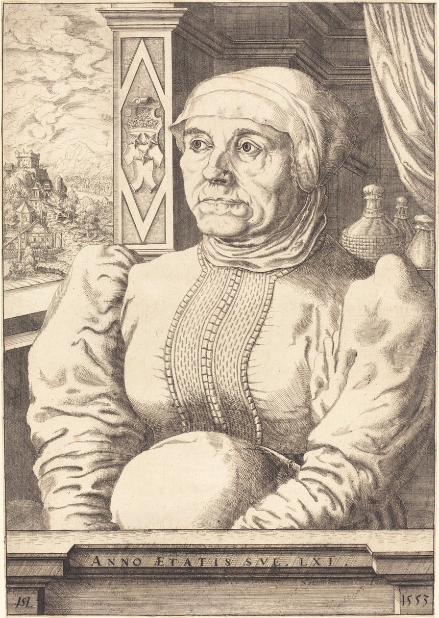 Felicity von Eckh (-Freyberg) af Hanns Lautensack