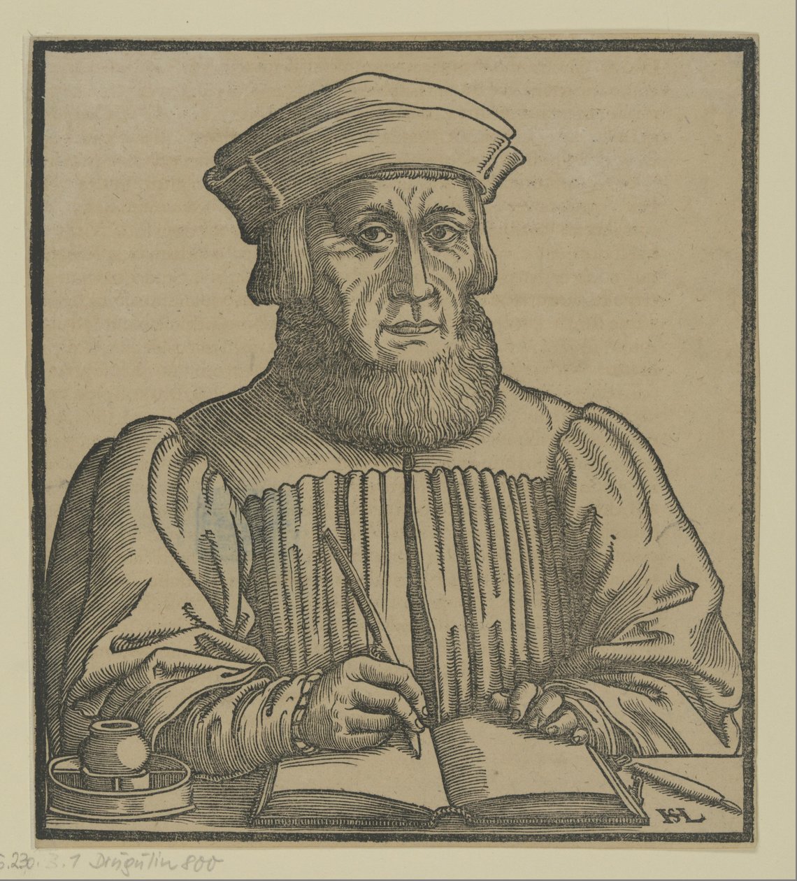 Johann Aventinus (1554) af Hanns Lautensack