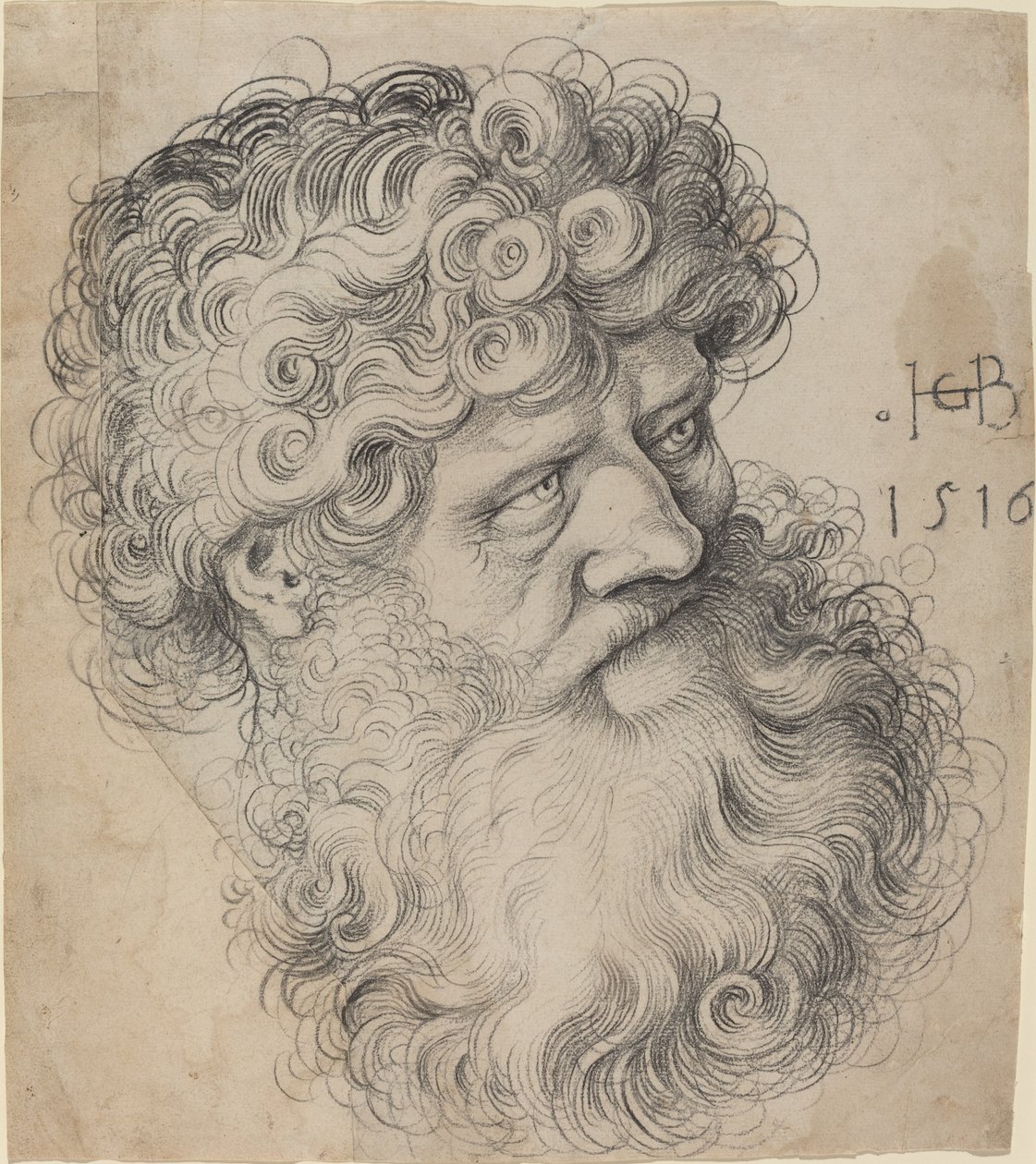 Johannes Døbers hoved af Hans Baldung Grien