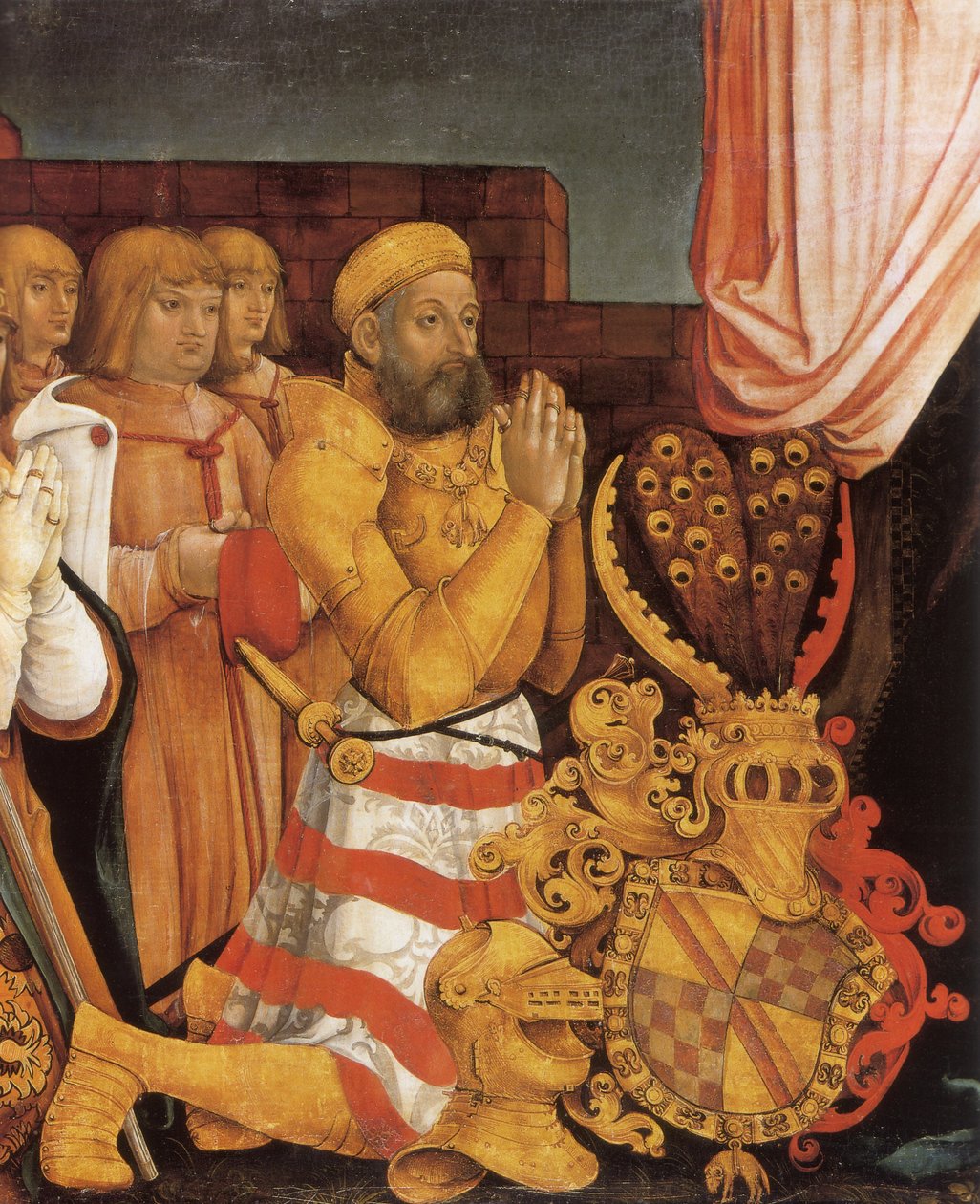 Markgrav Christoph I af Baden af Hans Baldung Grien