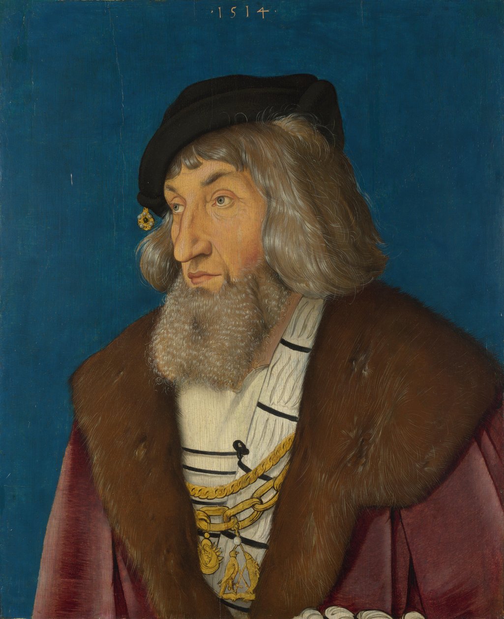 Portræt af en mand af Hans Baldung Grien