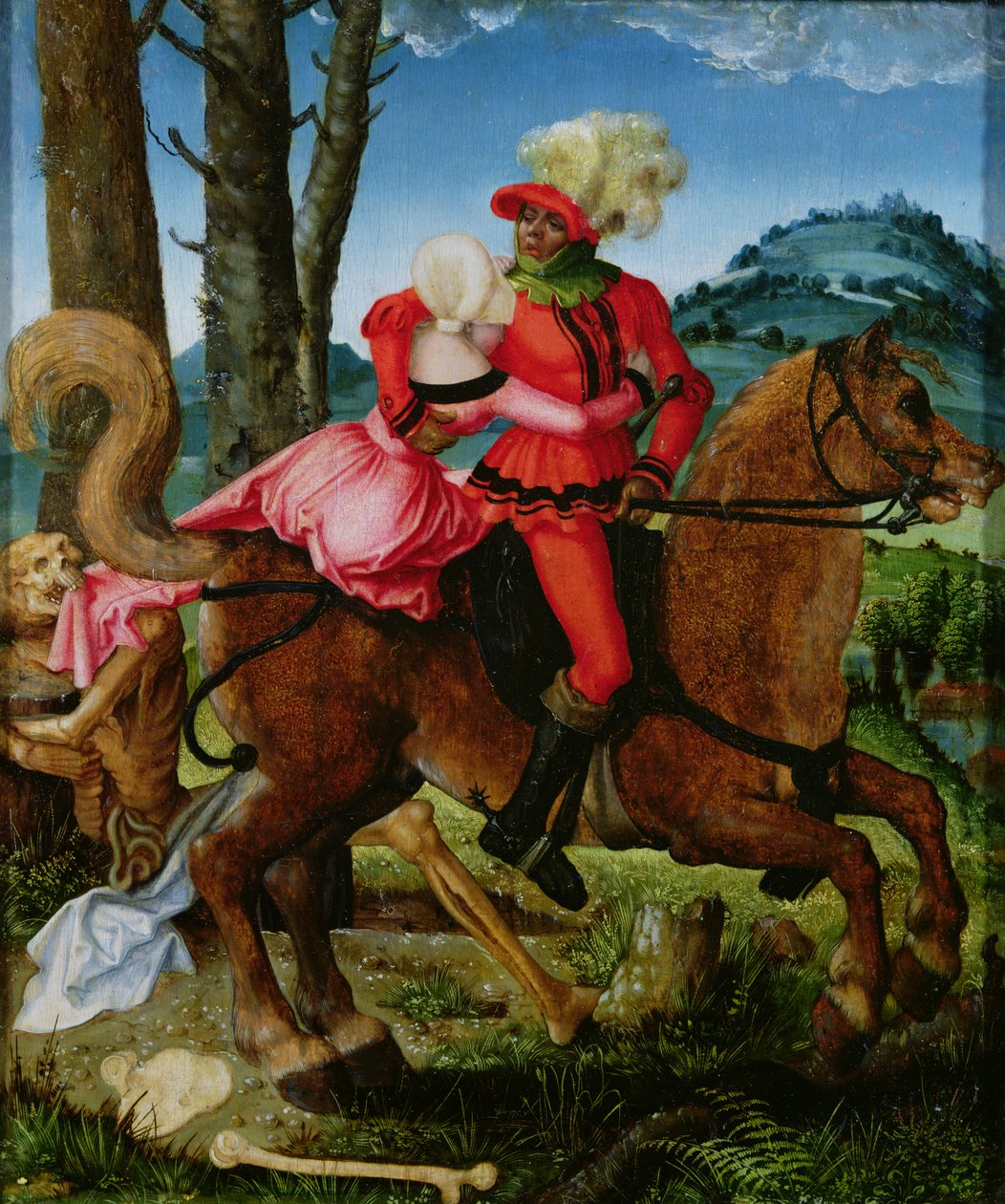 Ridderen, den unge pige og døden af Hans Baldung Grien