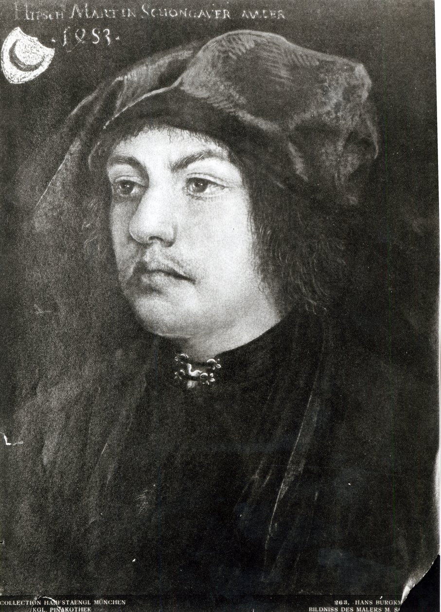 Martin Schon, 1523 af Hans Burgkmair