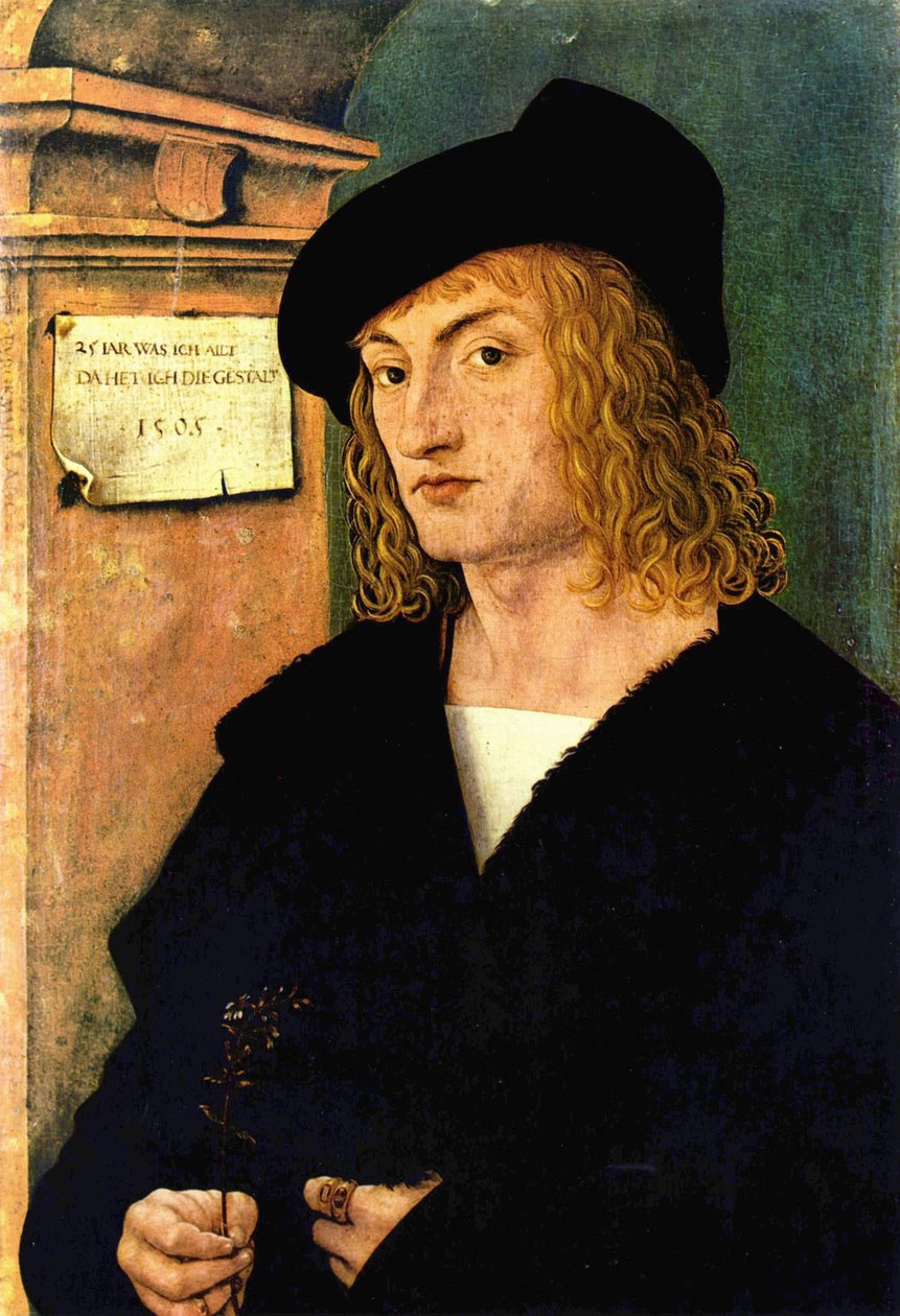Portræt af Hans Schellenberger af Hans Burgkmair the Elder