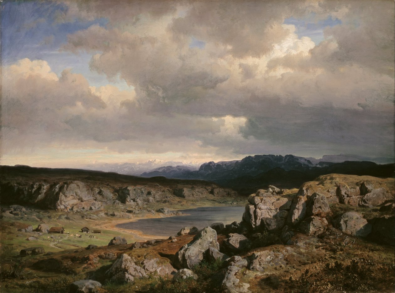 Det norske højland af Hans Gude
