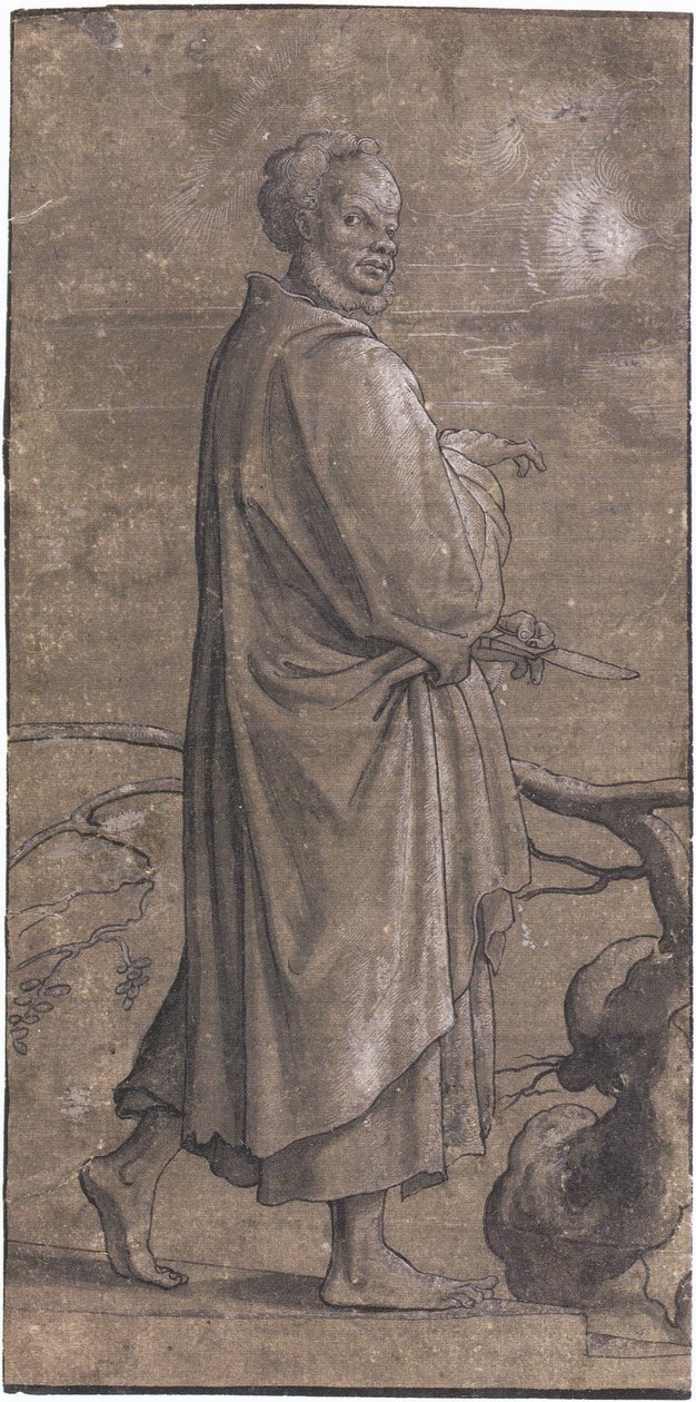 Apostel Bartholomæus af Hans Holbein der Jüngere