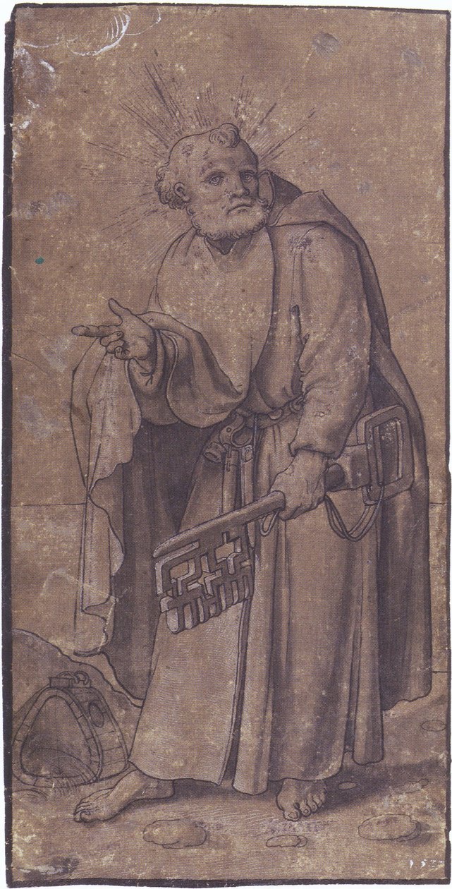 Apostel Peter af Hans Holbein der Jüngere