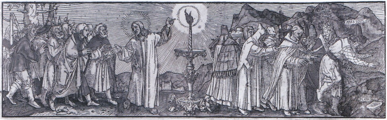 Kristus som det sande lys af Hans Holbein der Jüngere