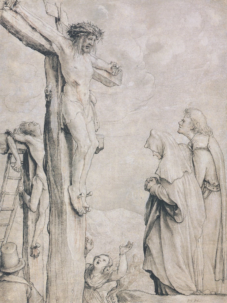 Kristus på korset af Hans Holbein der Jüngere