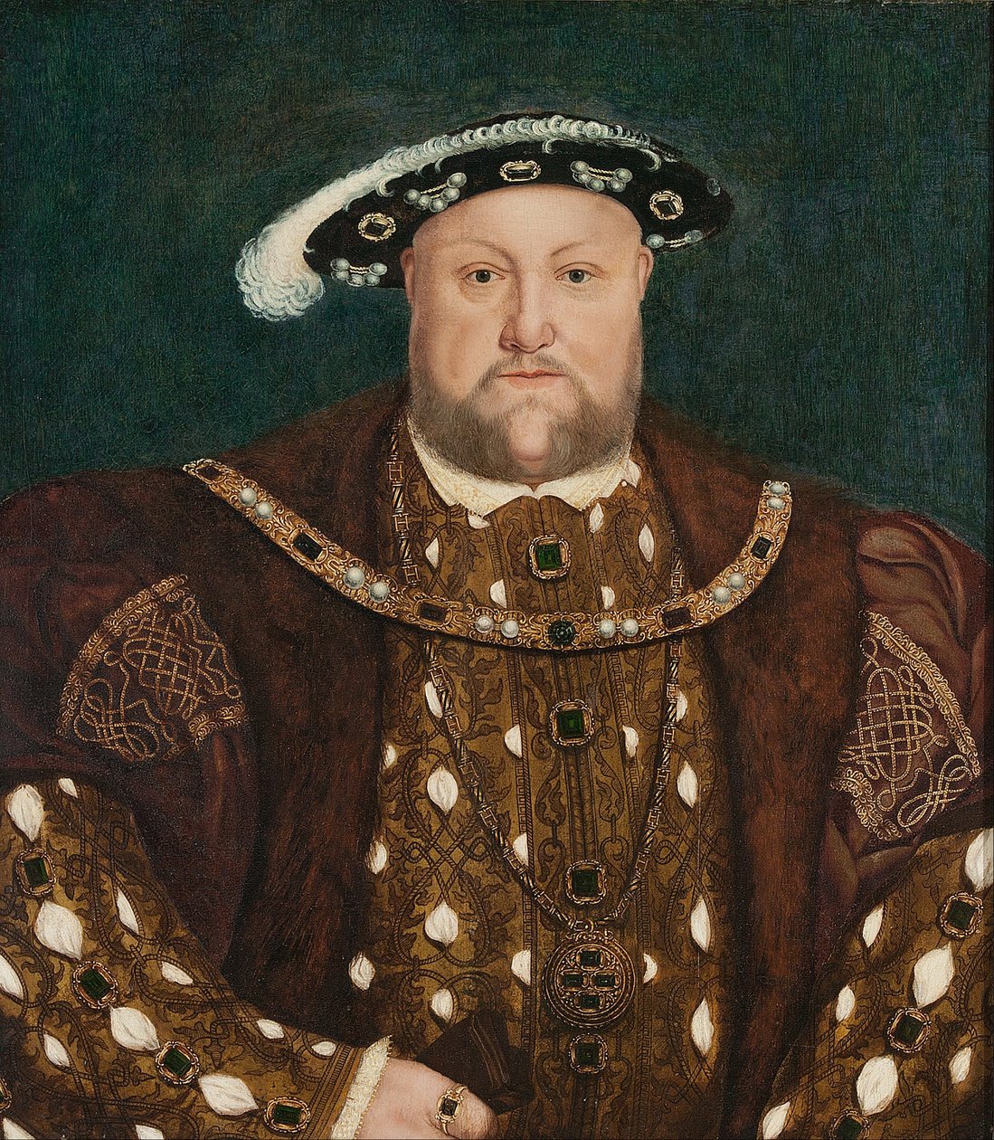 Kong Henry VIII af Hans Holbein der Jüngere