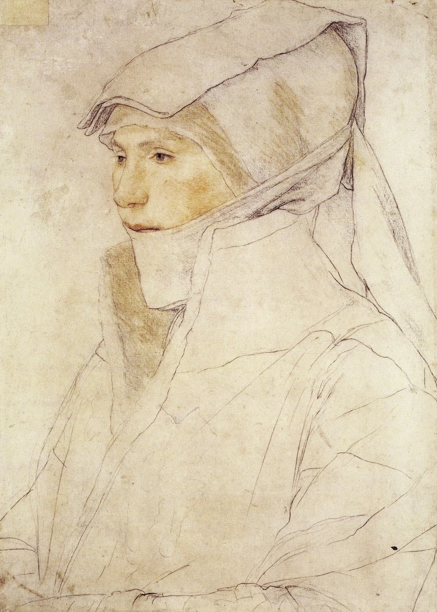 Portræt af Dorothea Meyer af Hans Holbein der Jüngere