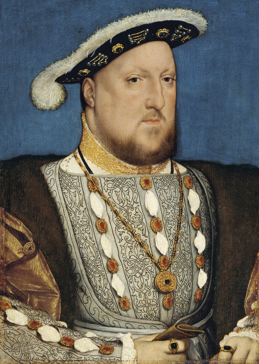 Portræt af Henrik VIII af England af Hans Holbein der Jüngere