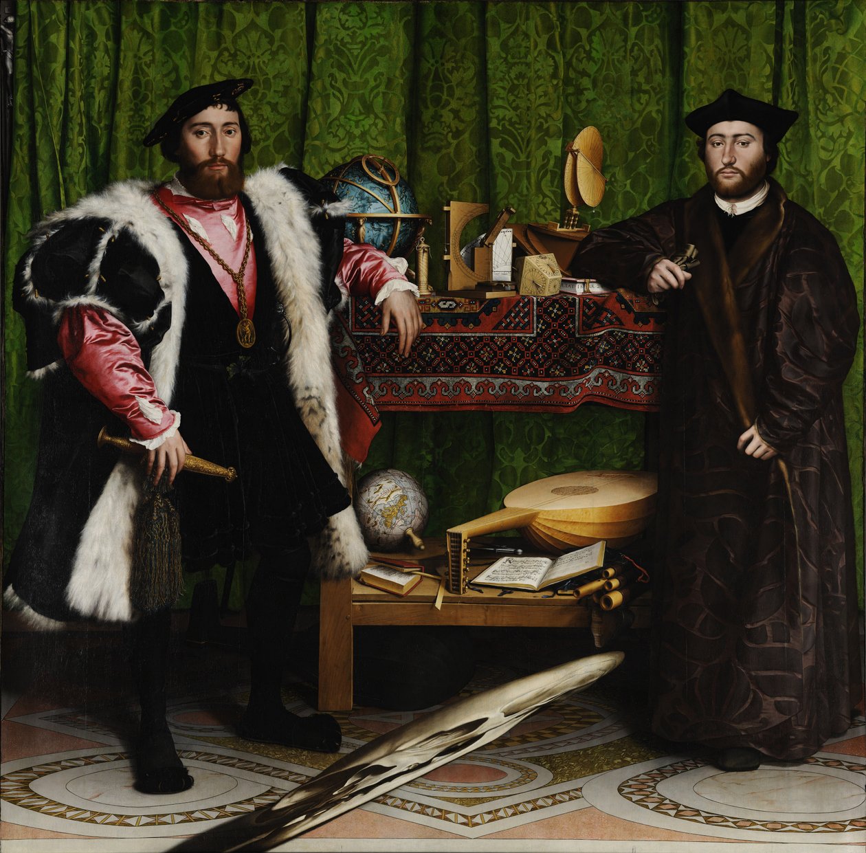 Ambassadørerne af Hans Holbein der Jüngere
