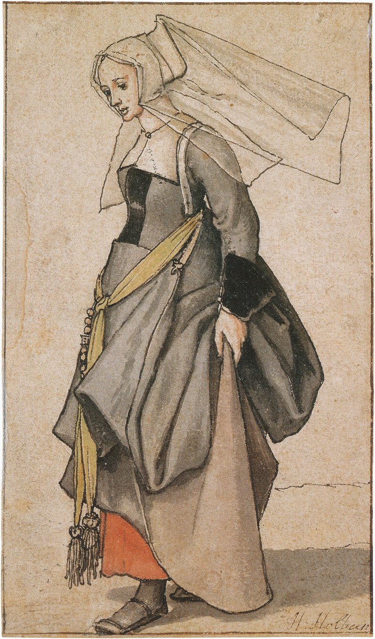 Ung engelsk kvinde af Hans Holbein der Jüngere