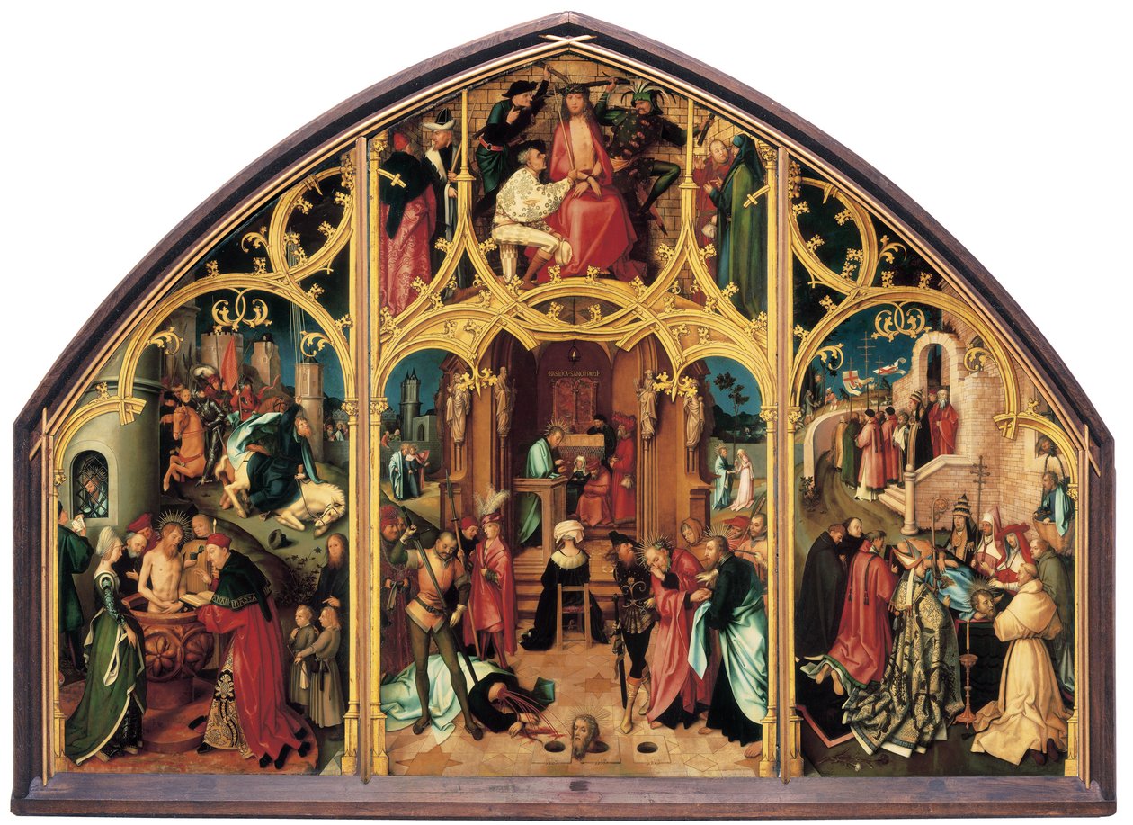 Basilika San Paolo uden for murene af Hans Holbein the Elder