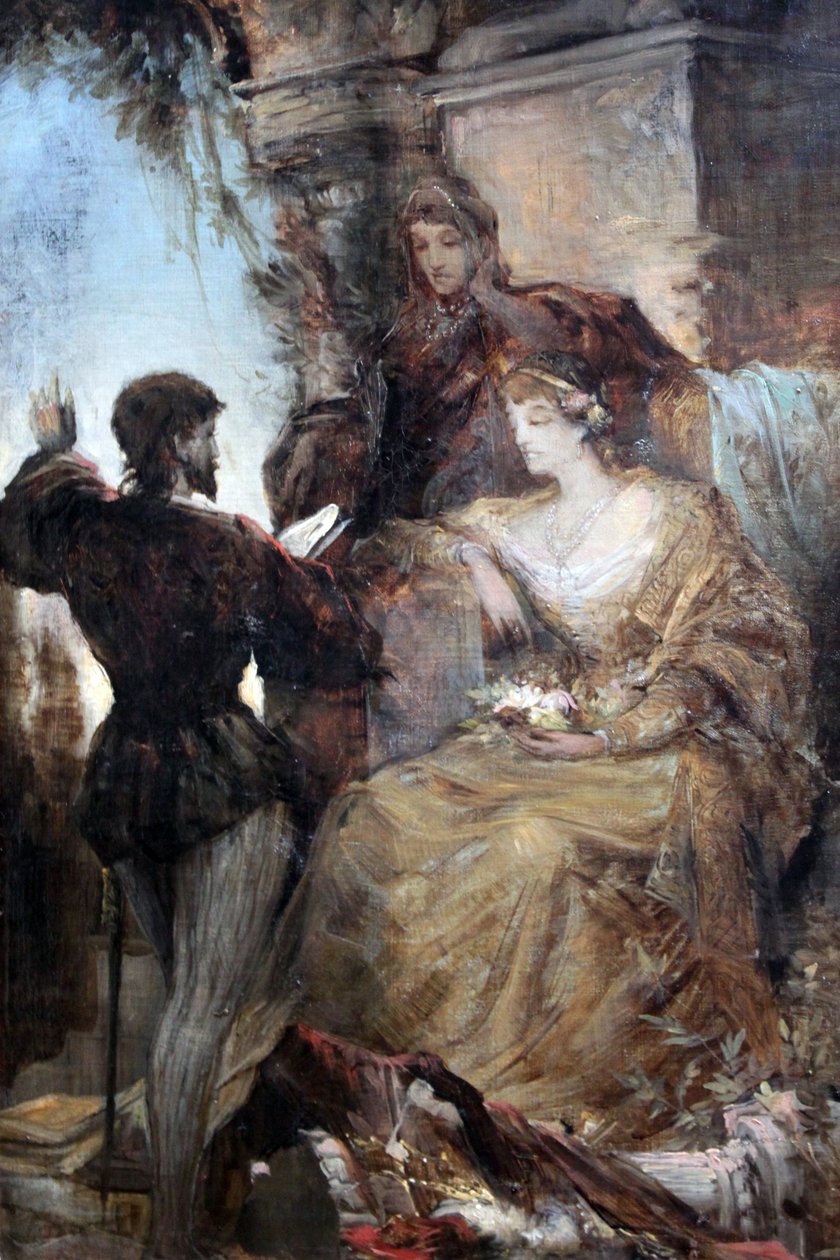 Tasso og Eleonore von Este af Hans Makart