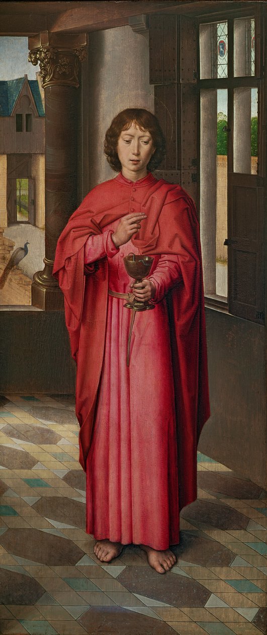 St. John the Evangelist, et panel fra 