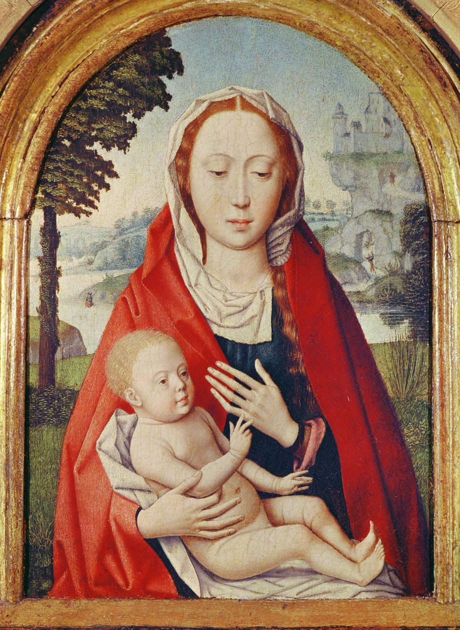 Jomfruen og Barnet af Hans Memling