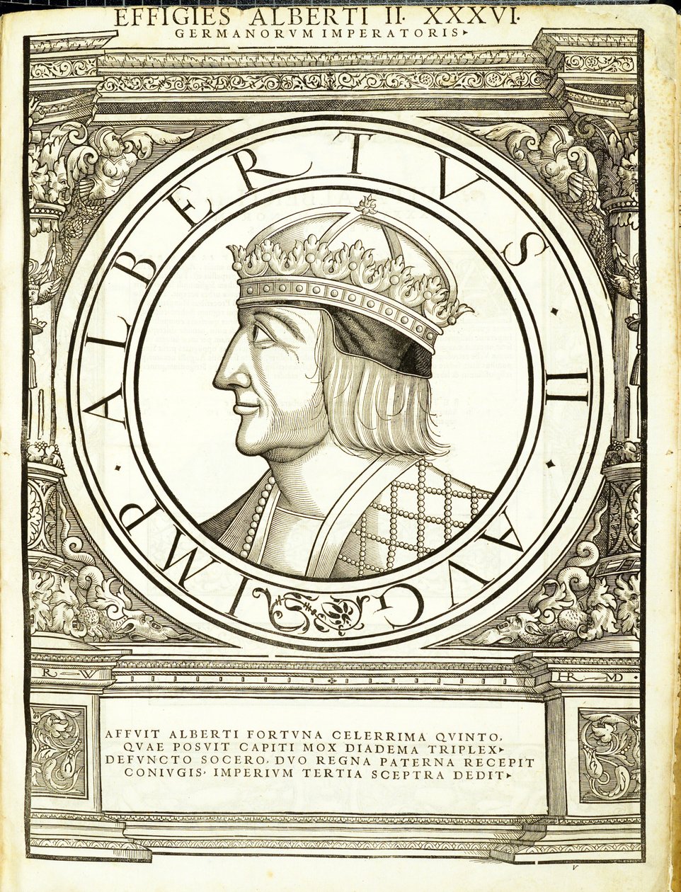 Albert II, illustration fra 