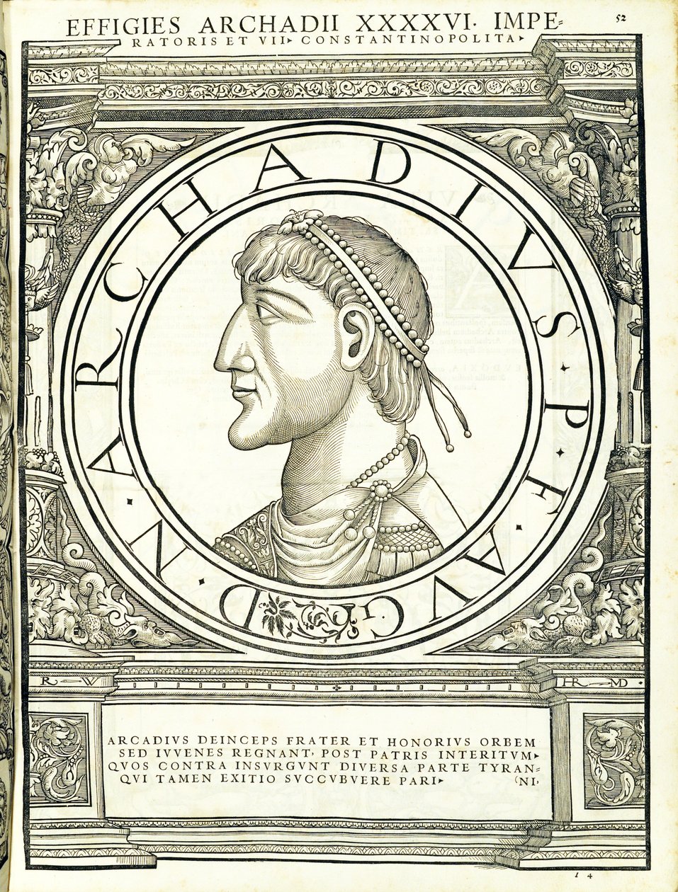 Arcadius, illustration fra 