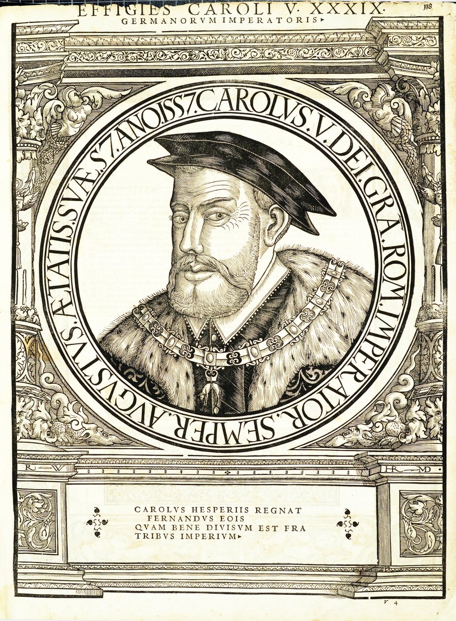 Charles V, illustration fra 