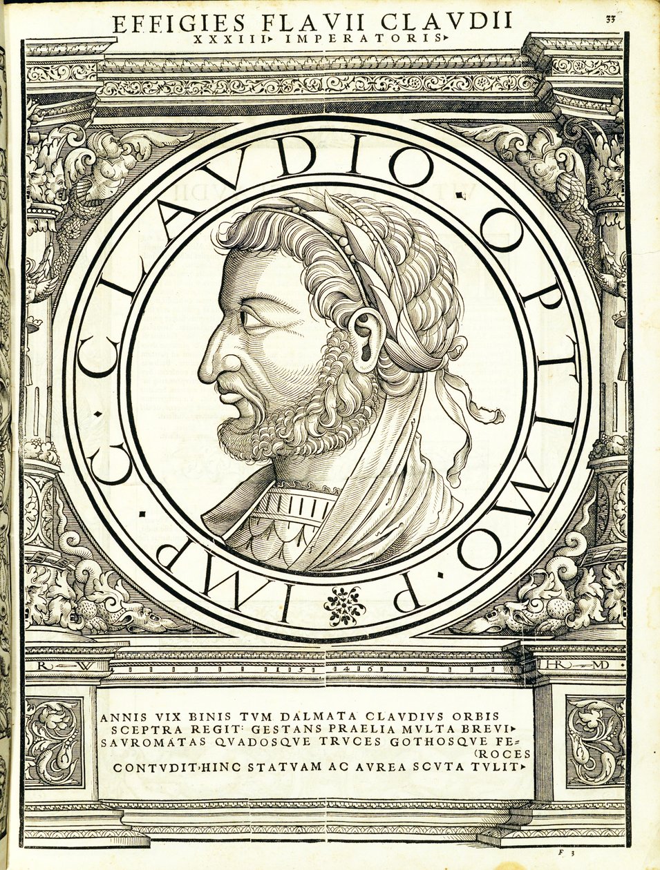 Claudius Gothicus, illustration fra 