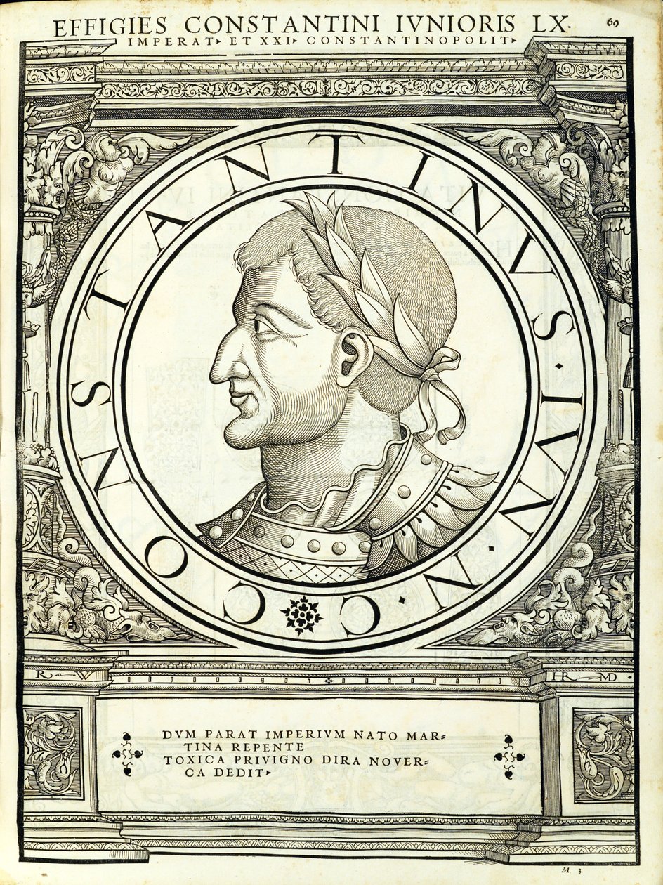 Constantinus-roman, illustration fra 