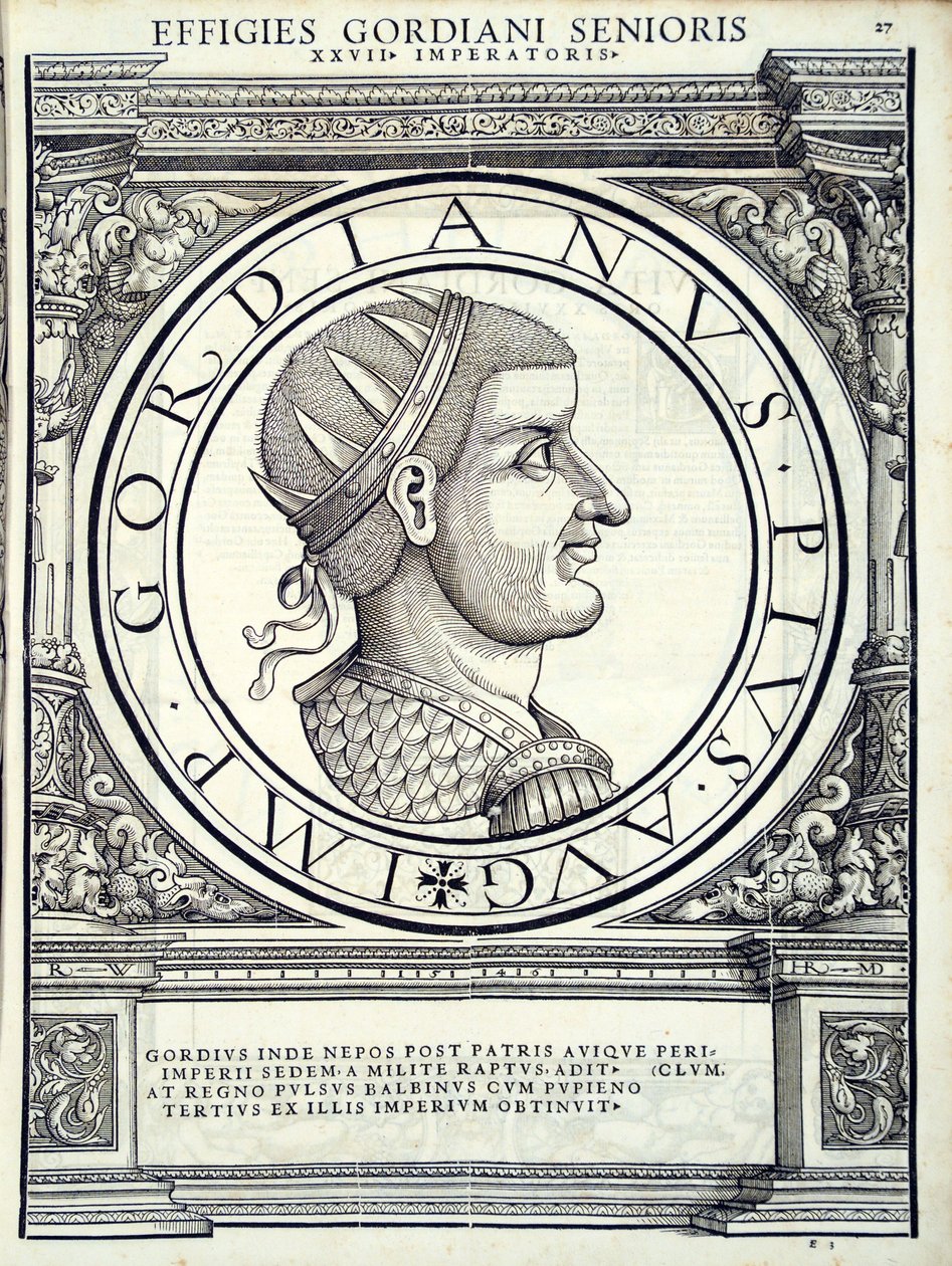 Gordianus, illustration fra 