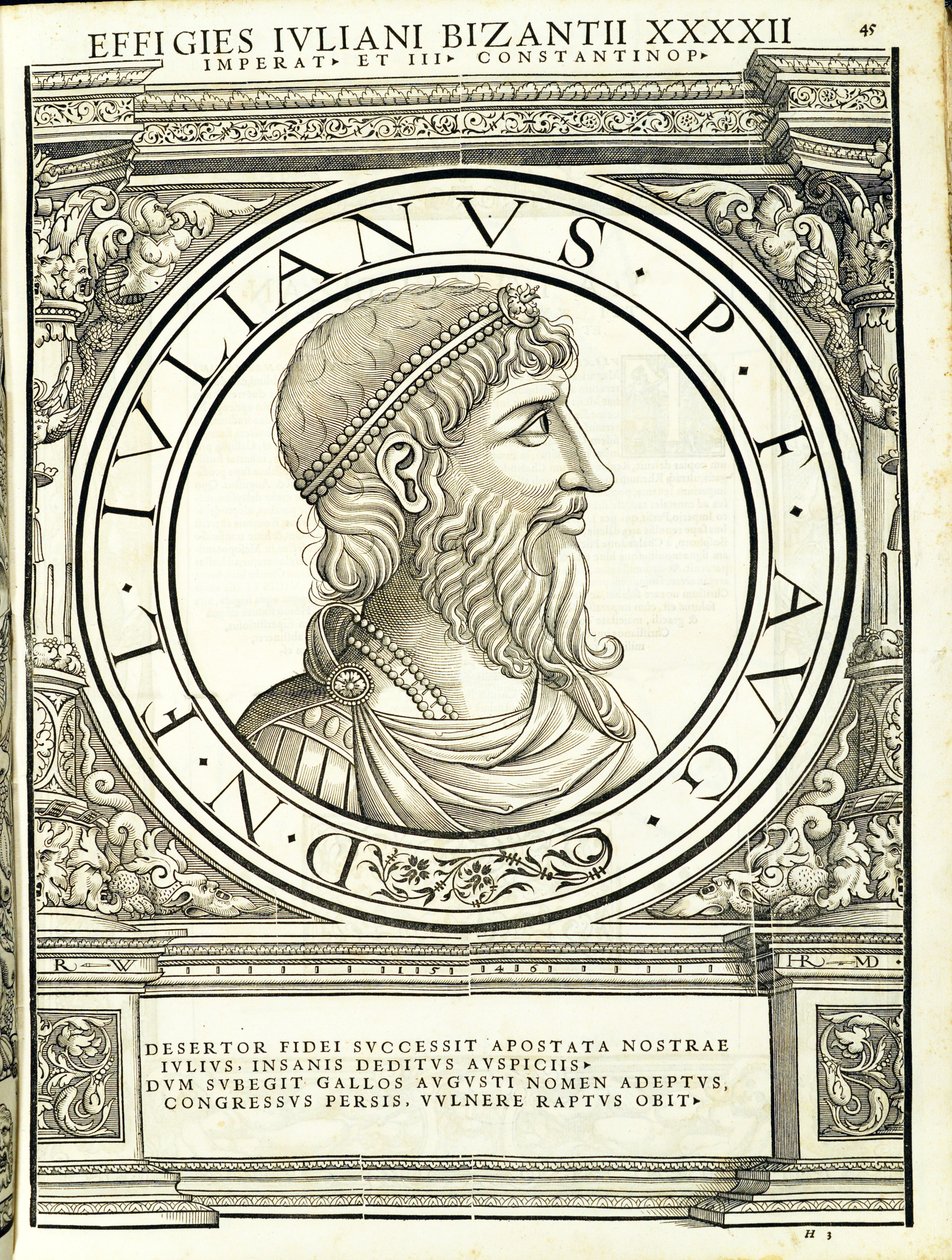 Den frafaldne Julius, illustration fra 