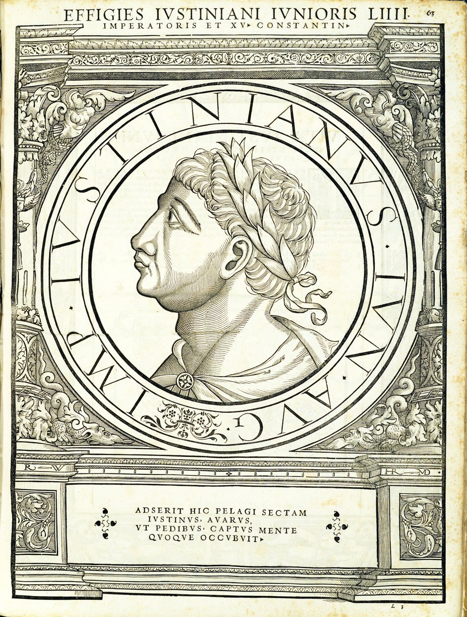 af Justinian II af Hans Rudolf Manuel Deutsch