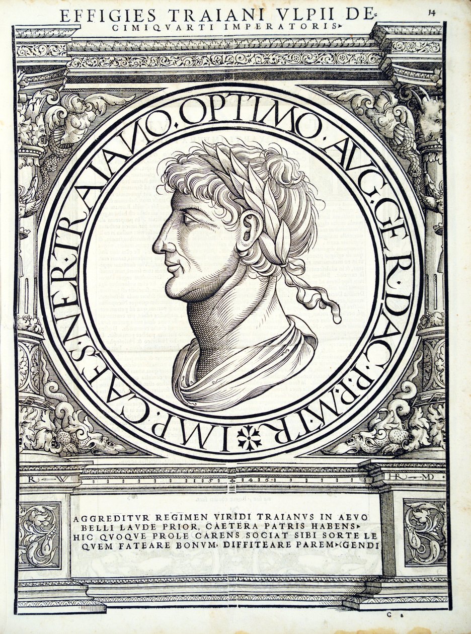 Traianus, illustration fra 