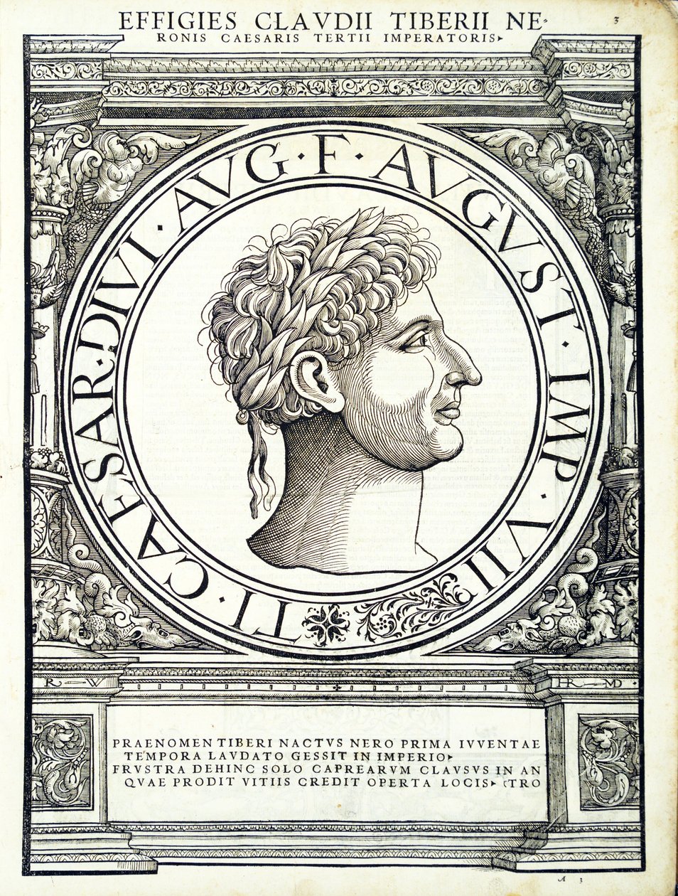 Tyberius Nero, illustration fra 