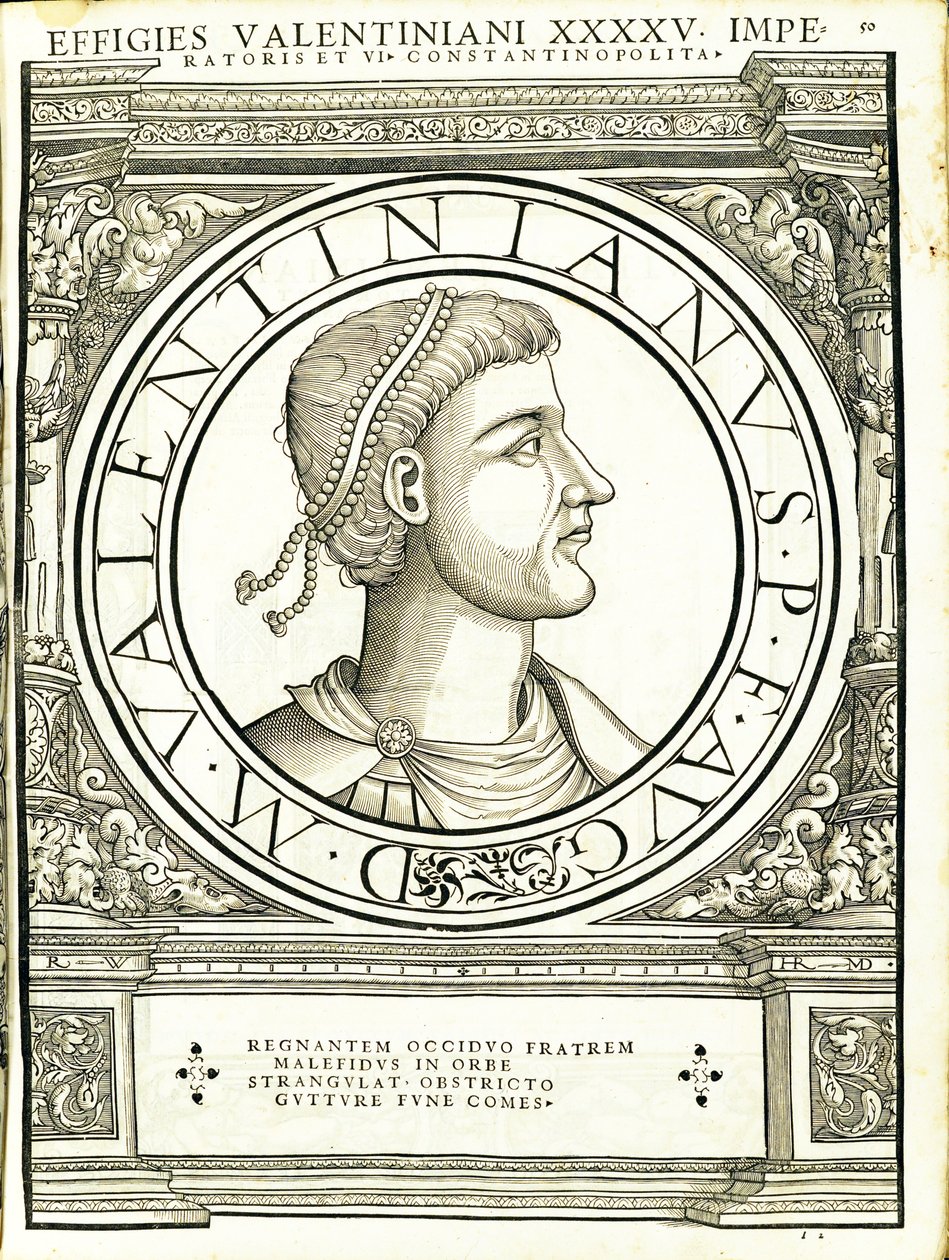 Valentinian den Yngre af Hans Rudolf Manuel Deutsch