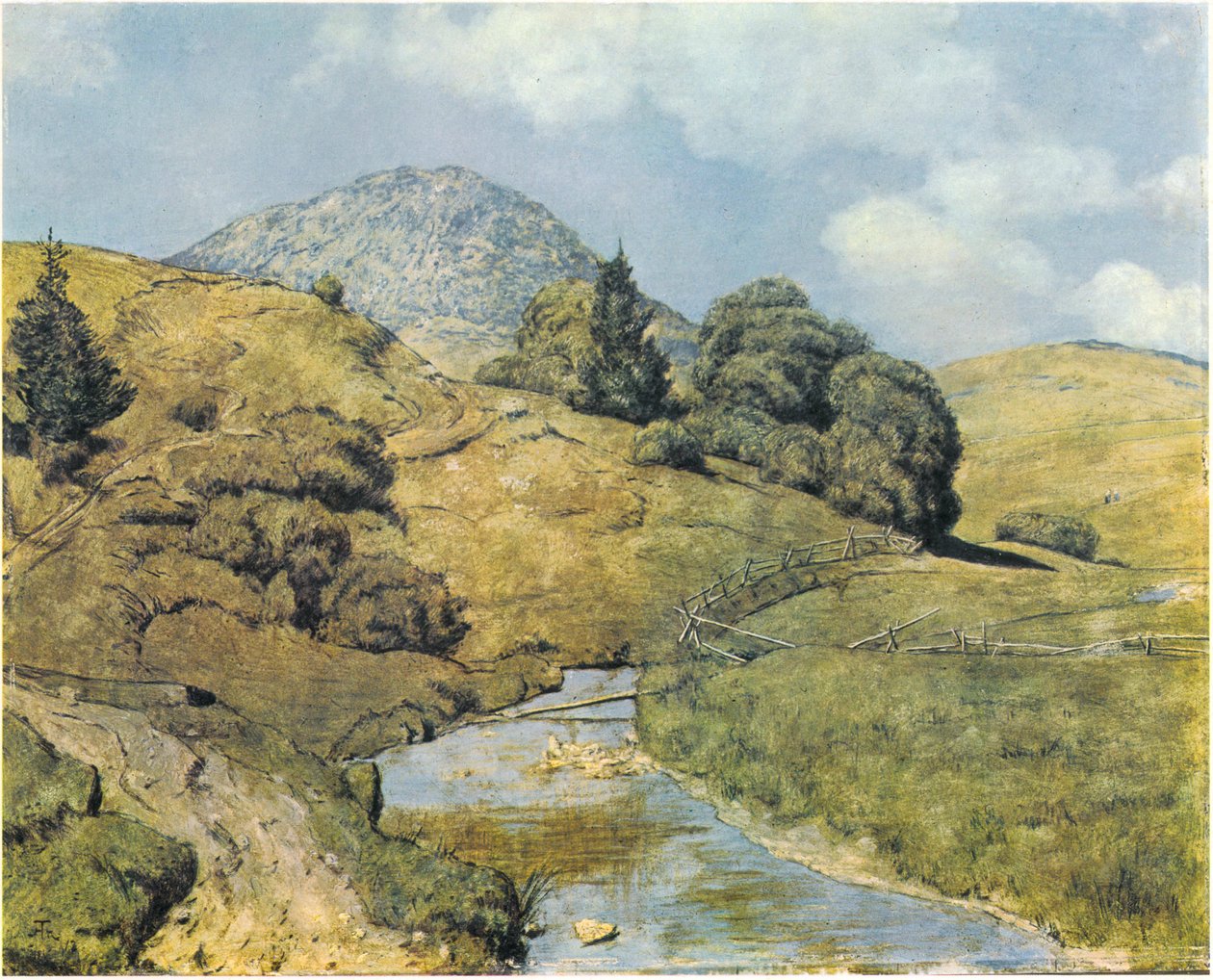 Blössling nær Bernau af Hans Thoma
