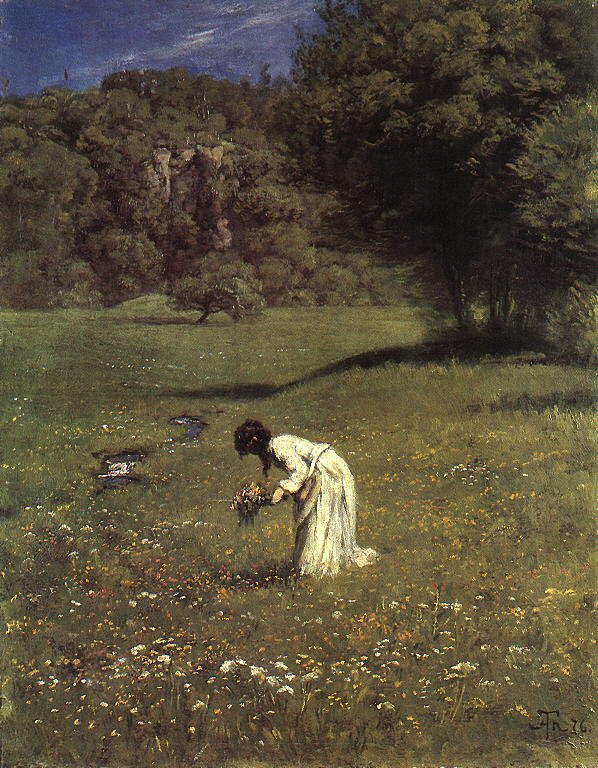 Skoveng af Hans Thoma