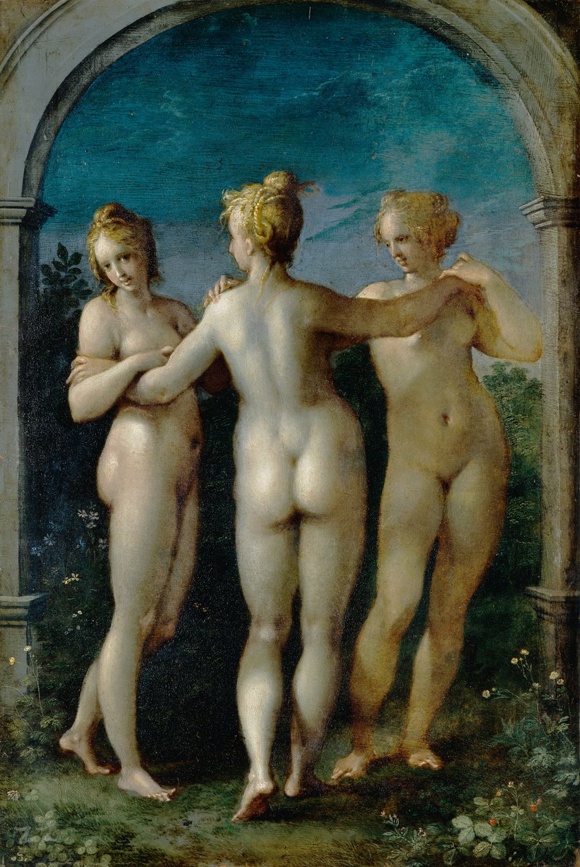 De tre nåde af Hans von Aachen  