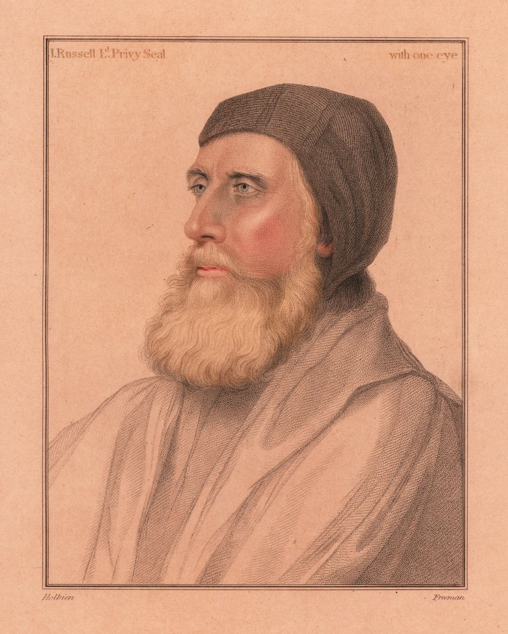 John Russell af Hans (after) Holbein the Younger