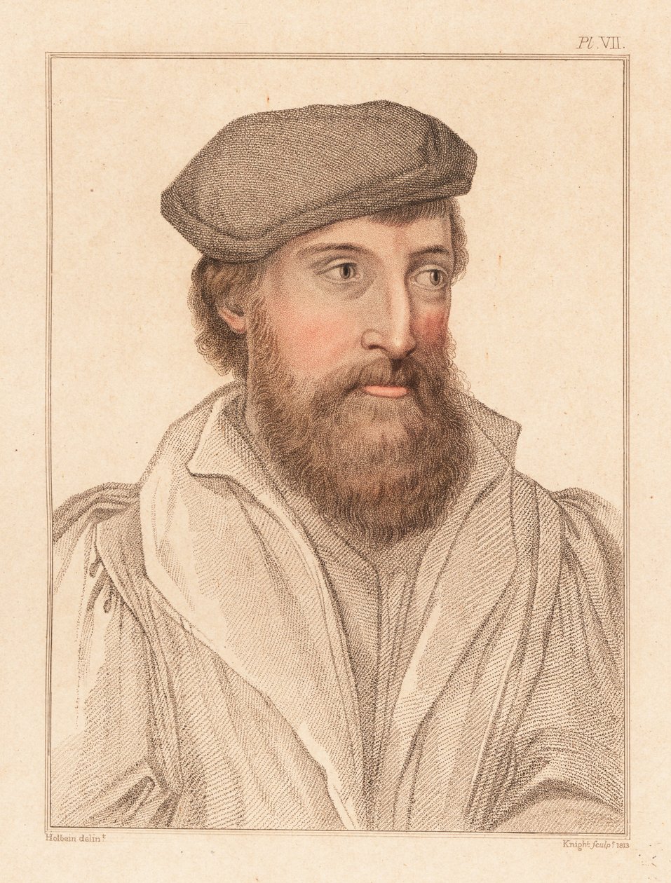 Portræt af en ukendt mand, kong Henrik VIII