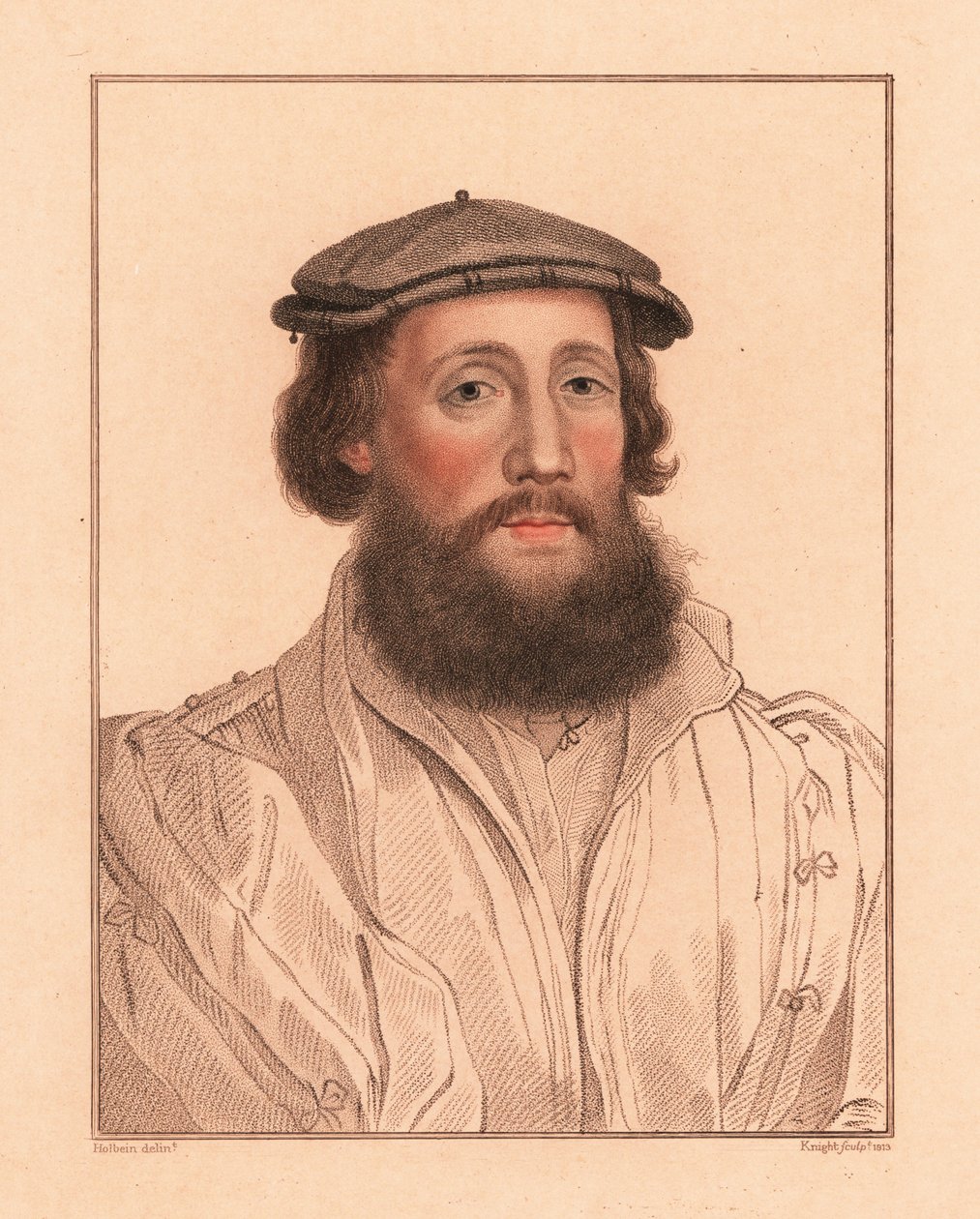 Portræt af en ukendt mand, kong Henrik VIII