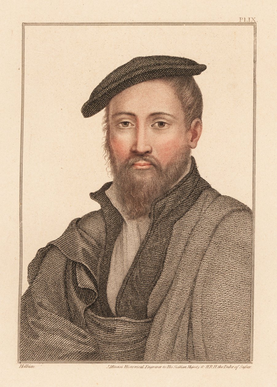 Portræt af en ukendt mand, kong Henrik VIII