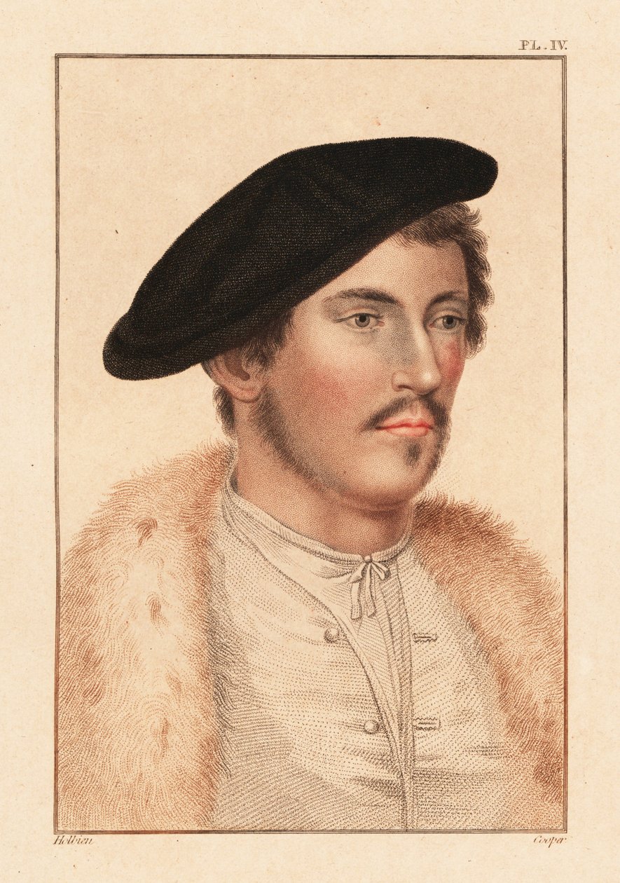Portræt af en ukendt mand, kong Henrik VIII