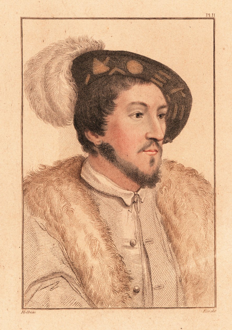 Portræt af en ukendt mand, kong Henrik VIII