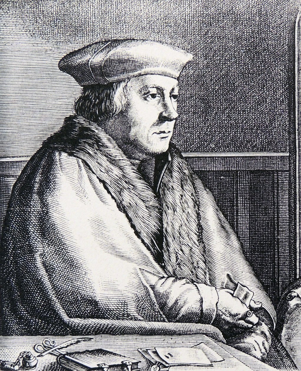 Thomas Cromwell af Hans (after) Holbein the Younger