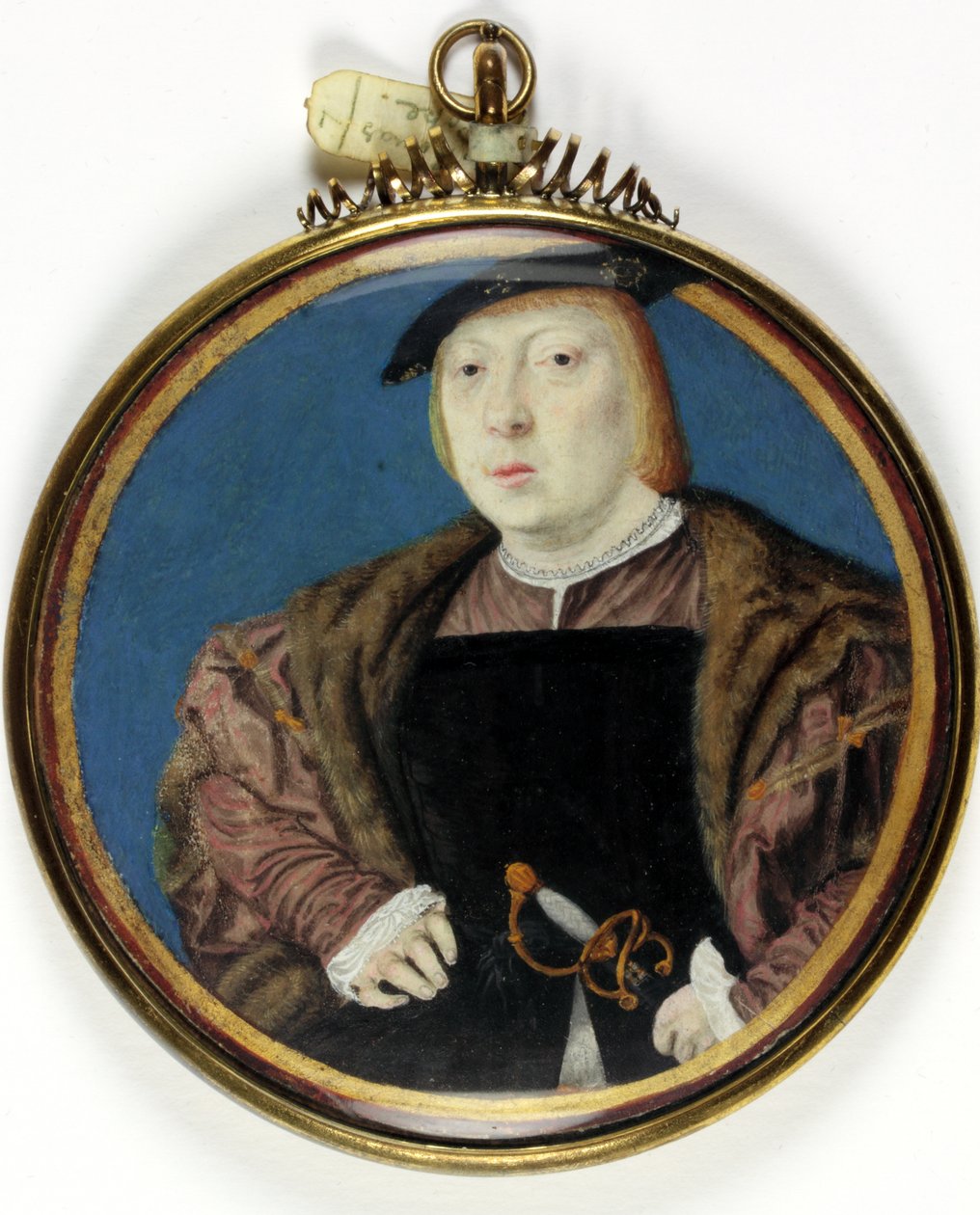 Sir Thomas Pope (akvarel på vellum) af Hans (circle of) Holbein the Younger
